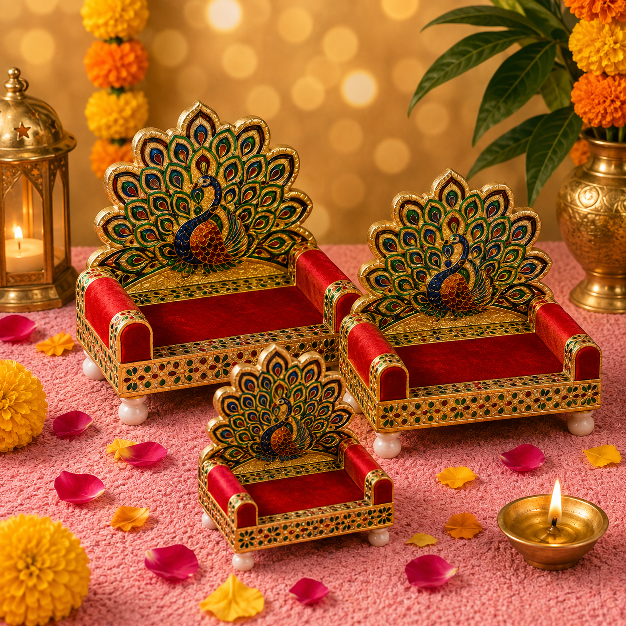 Laddu Gopal Ji Singhasan